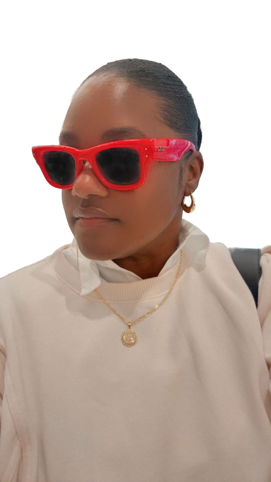 Ray-Ban Wayfarer Puffer Sunglasses: Polished Red